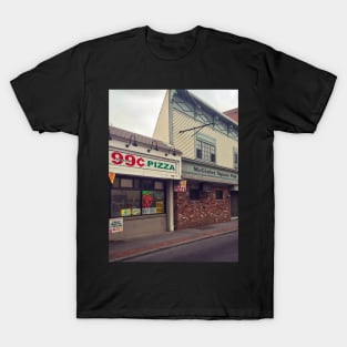 Pizza Pub Buildings Street Jersey City NJ T-Shirt